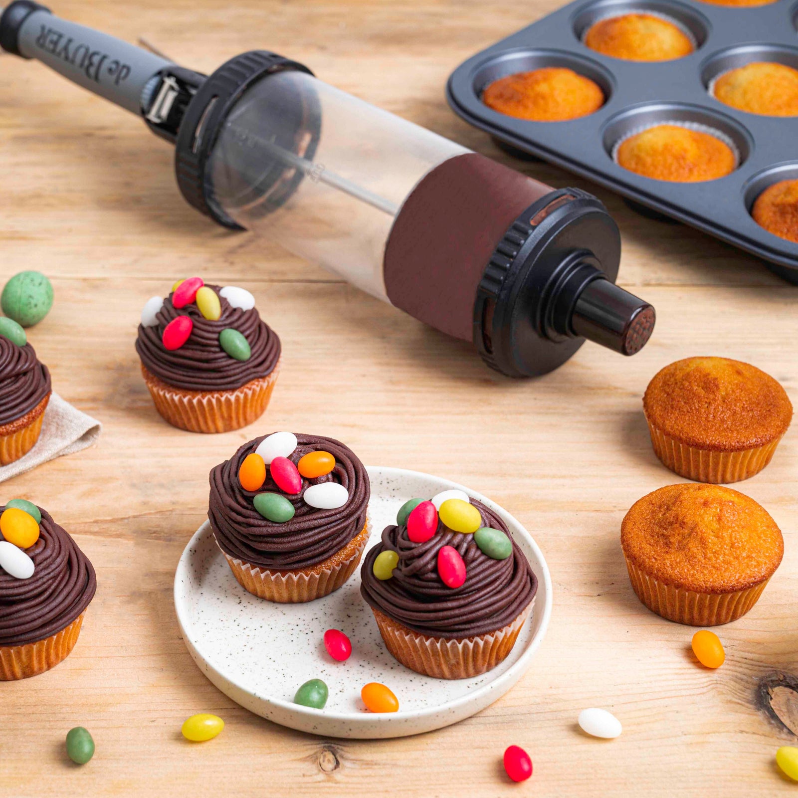 de Buyer Le Tube Decorating Tool – 18-Piece Set Tools de Buyer 