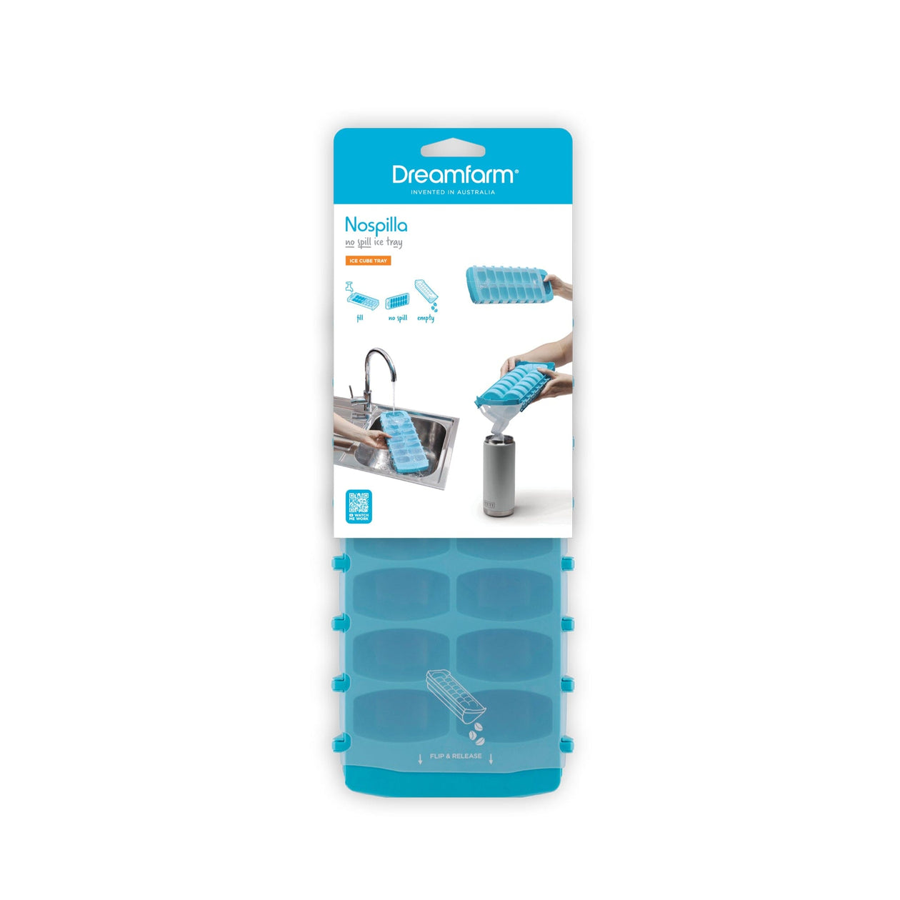 Dreamfarm Nospilla No Spill Ice Tray Kitchen Tools & Utensils Dreamfarm 