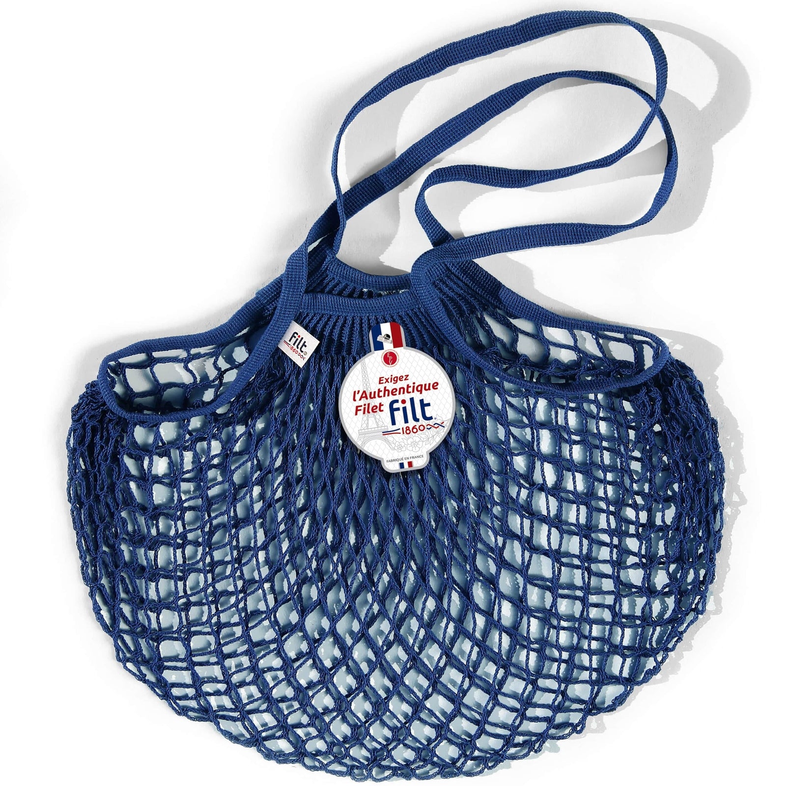 Filt 1860 French Market Net Bag with Long Handles Soft Goods Filt 1860 Blue 