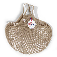 Filt 1860 French Market Net Bag with Short Handles Soft Goods Filt 1860 Beige 