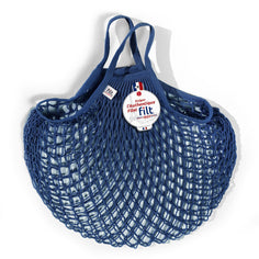 Filt 1860 French Market Net Bag with Short Handles Soft Goods Filt 1860 Blue 