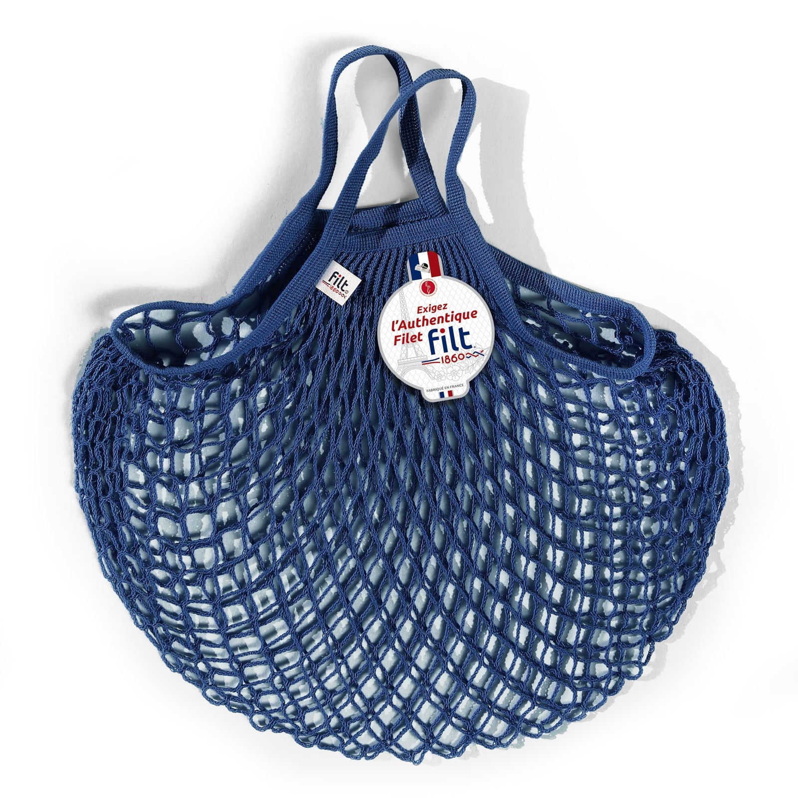 Filt 1860 French Market Net Bag with Short Handles Soft Goods Filt 1860 Blue 