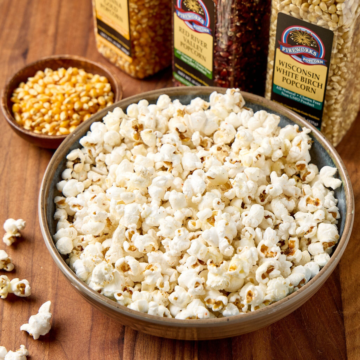 Fireworks Heirloom Popcorn Kernels - Set of 3 Pantry Fireworks Popcorn 