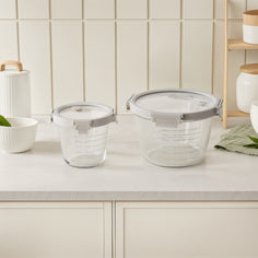 Genicook - Measure and Store - 2 Bowl set with Lids Equipment Genicook 