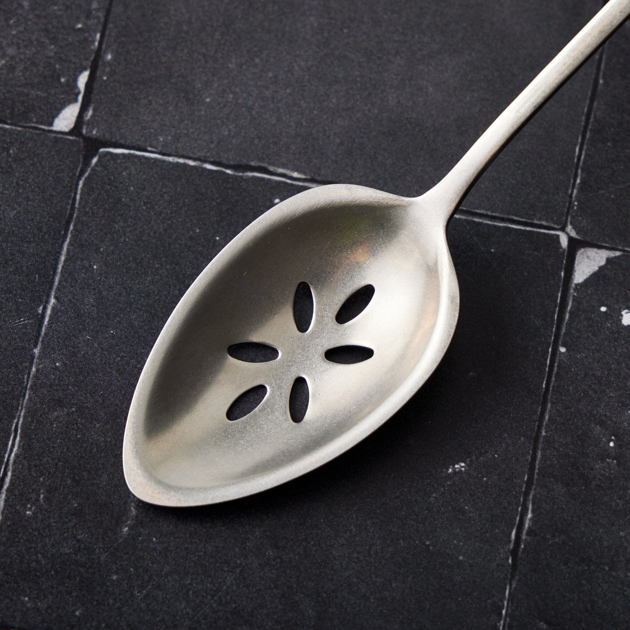 Gestura Slotted Silver Spoon Tools Gestura 