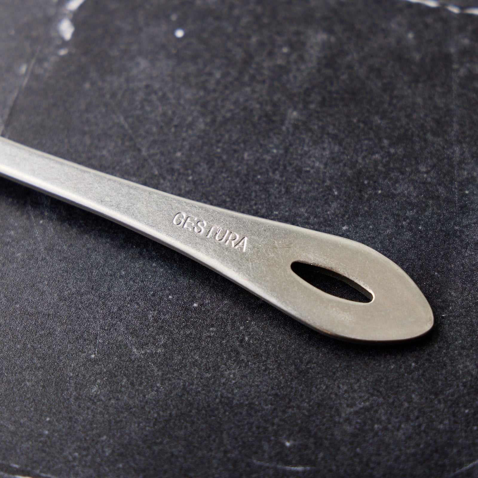 Gestura Slotted Silver Spoon Tools Gestura 