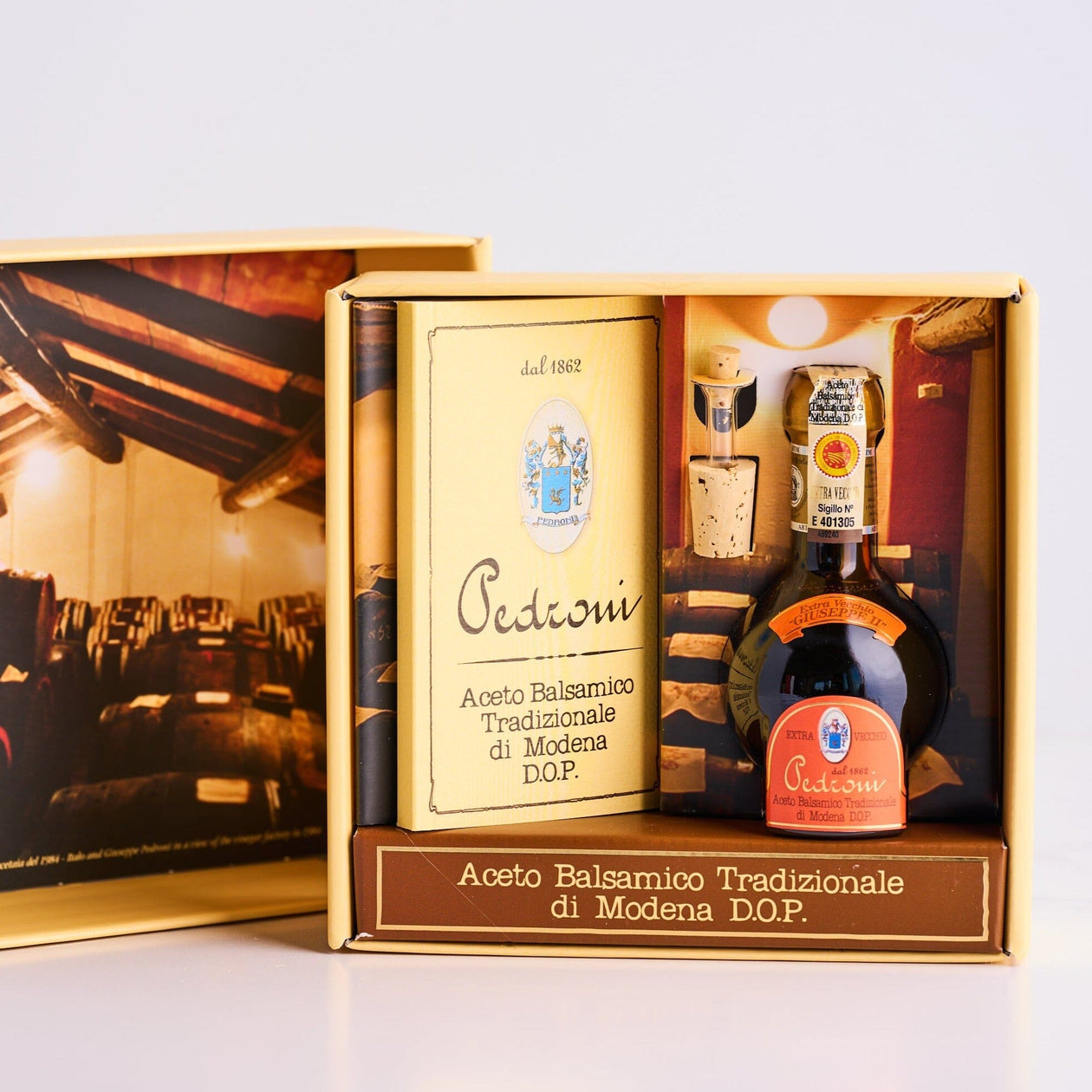 GIUSEPPE II Acetaia Pedroni Traditional Balsamic Vinegar of Modena D.O.P Pantry Mad Rose 