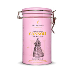 Greenomic Cannoli di Sicilia Tins Pantry Greenomic Delikatessen Hazelnut 