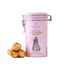 Greenomic Cannoli di Sicilia Tins Pantry Greenomic Delikatessen Hazelnut 