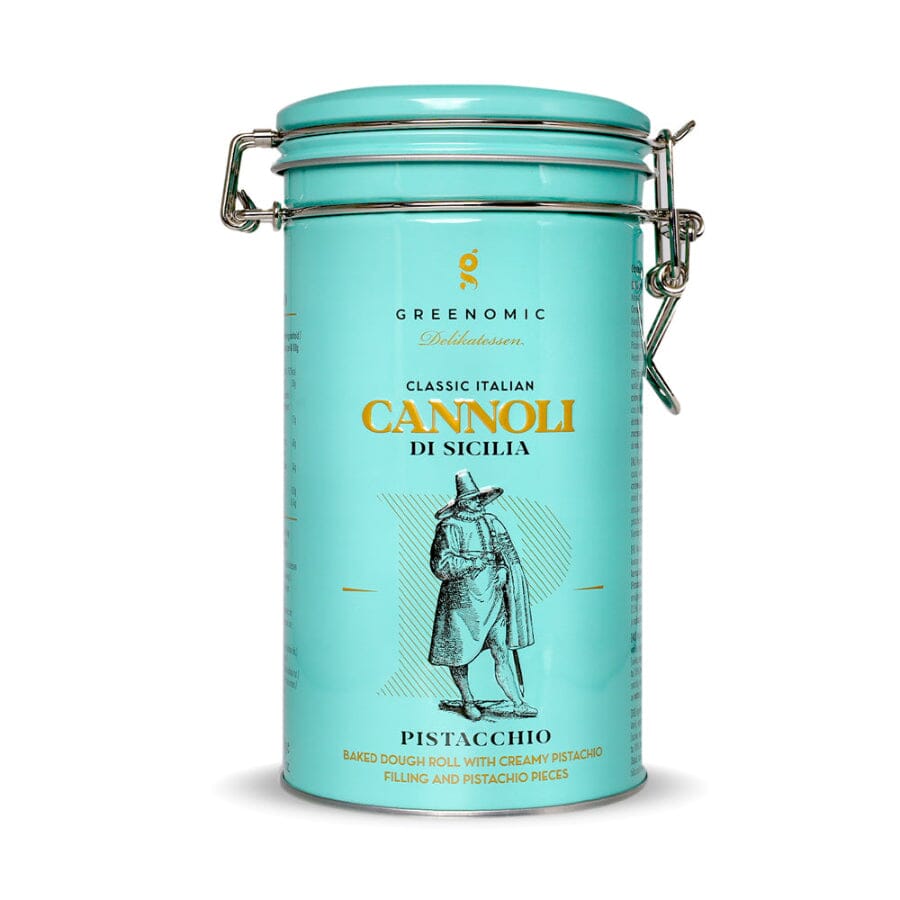 Greenomic Cannoli di Sicilia Tins Pantry Greenomic Delikatessen Pistachio 