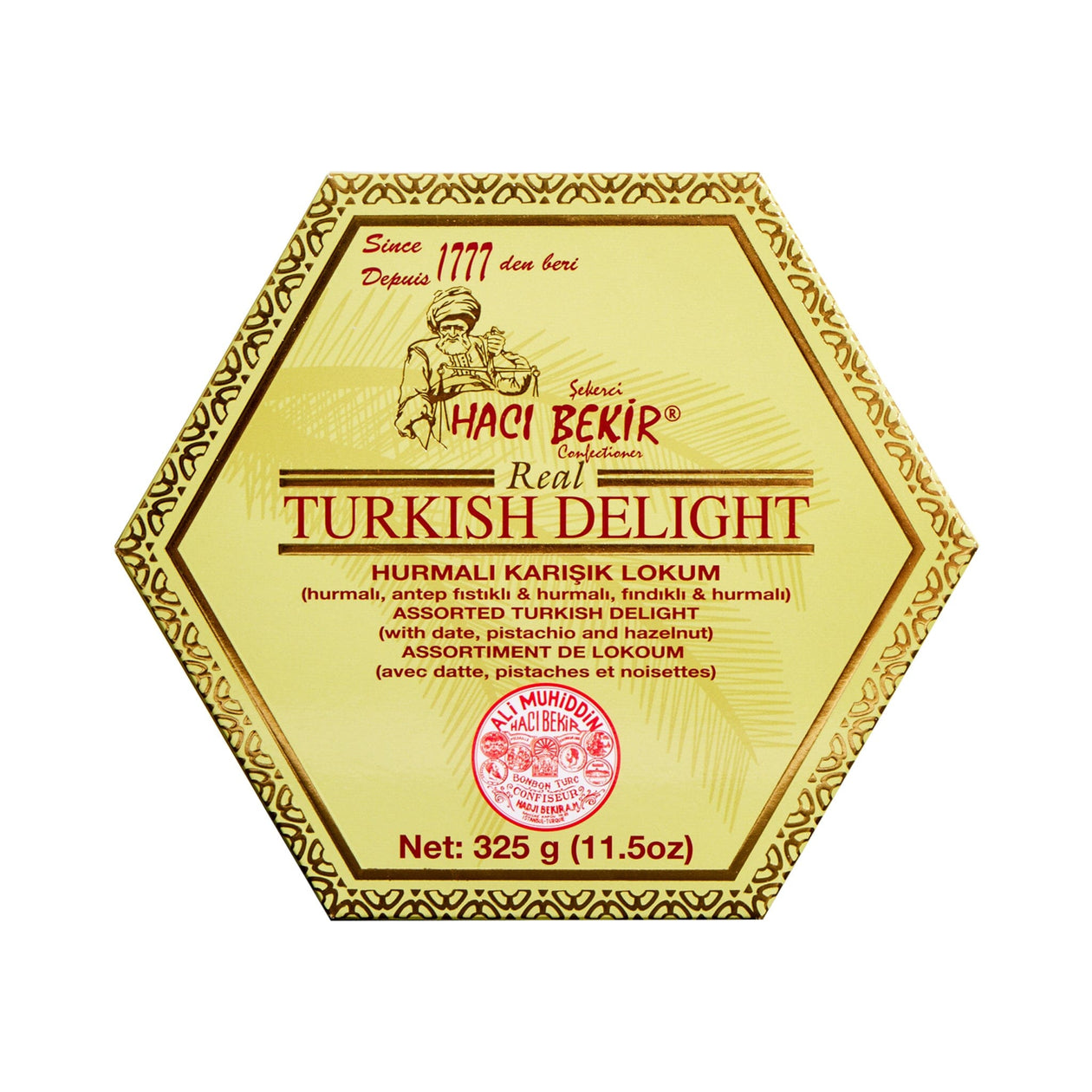 Haci Bekir Turkish Delight—Assorted Date and Nut Pantry HACIBEKIR 