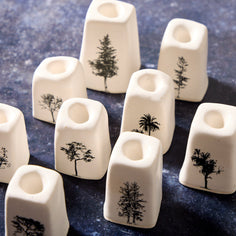 Handmade Ceramic Menorah from Israel Housewares Clay By Dannah 