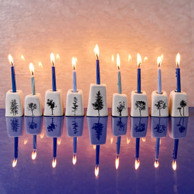 Handmade Ceramic Menorah