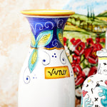 Handmade Deruta Wine Pitcher Drinkware Mod Ceramics 