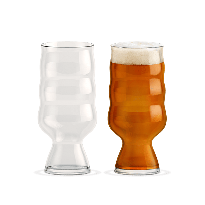 Holmegaard x Mikkeller IPA Beer Glass, Clear, 16.9 Oz, 2 Pcs. Beer and spirits glasses rosendahl.com 