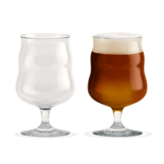 Holmegaard x Mikkeller Universal Beer Glass, Clear, 13.5 Oz, 2 Pcs. Beer and spirits glasses rosendahl.com 