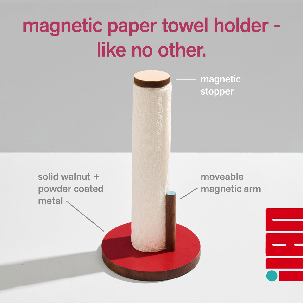Ilan Ilan | The Paper Towel Keeper Tabletop ilan 