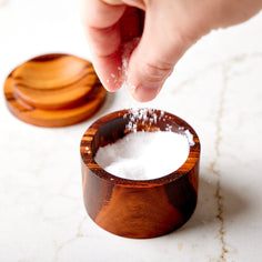 Itza Wood Salt Cellar Tabletop Itza Wood 