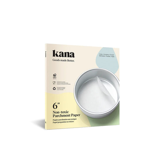 Kana Custom 6" Round Parchment Paper Hidden Kana 