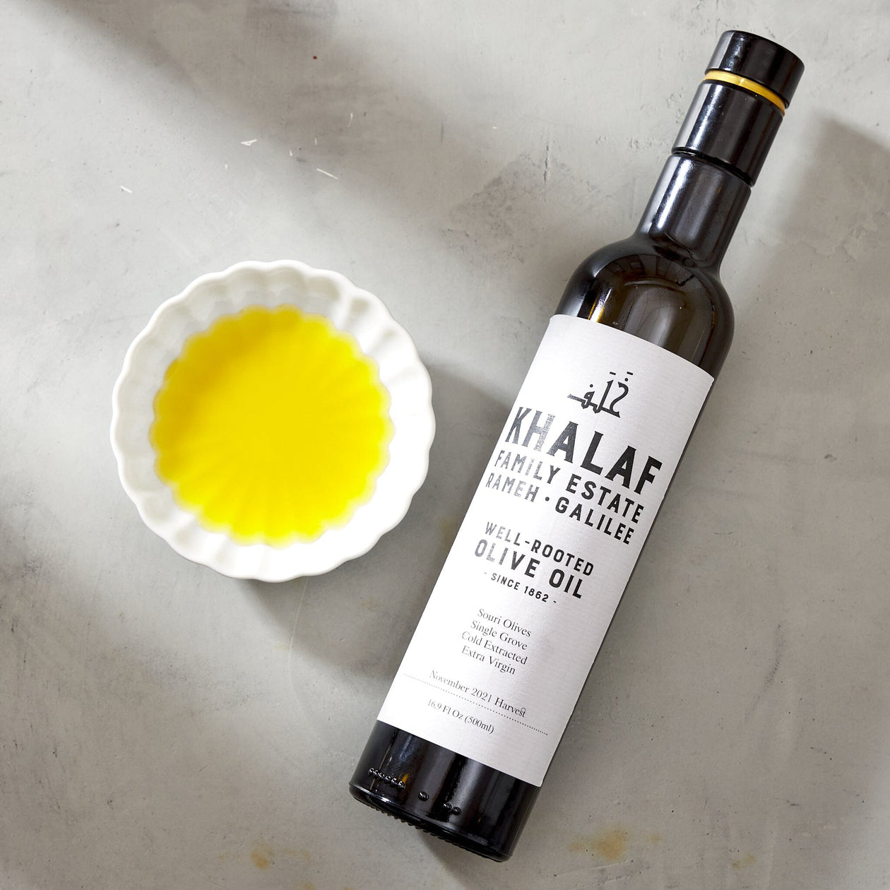 Khalaf 'First-Press' EVOO - Limited Khalaf Olives 