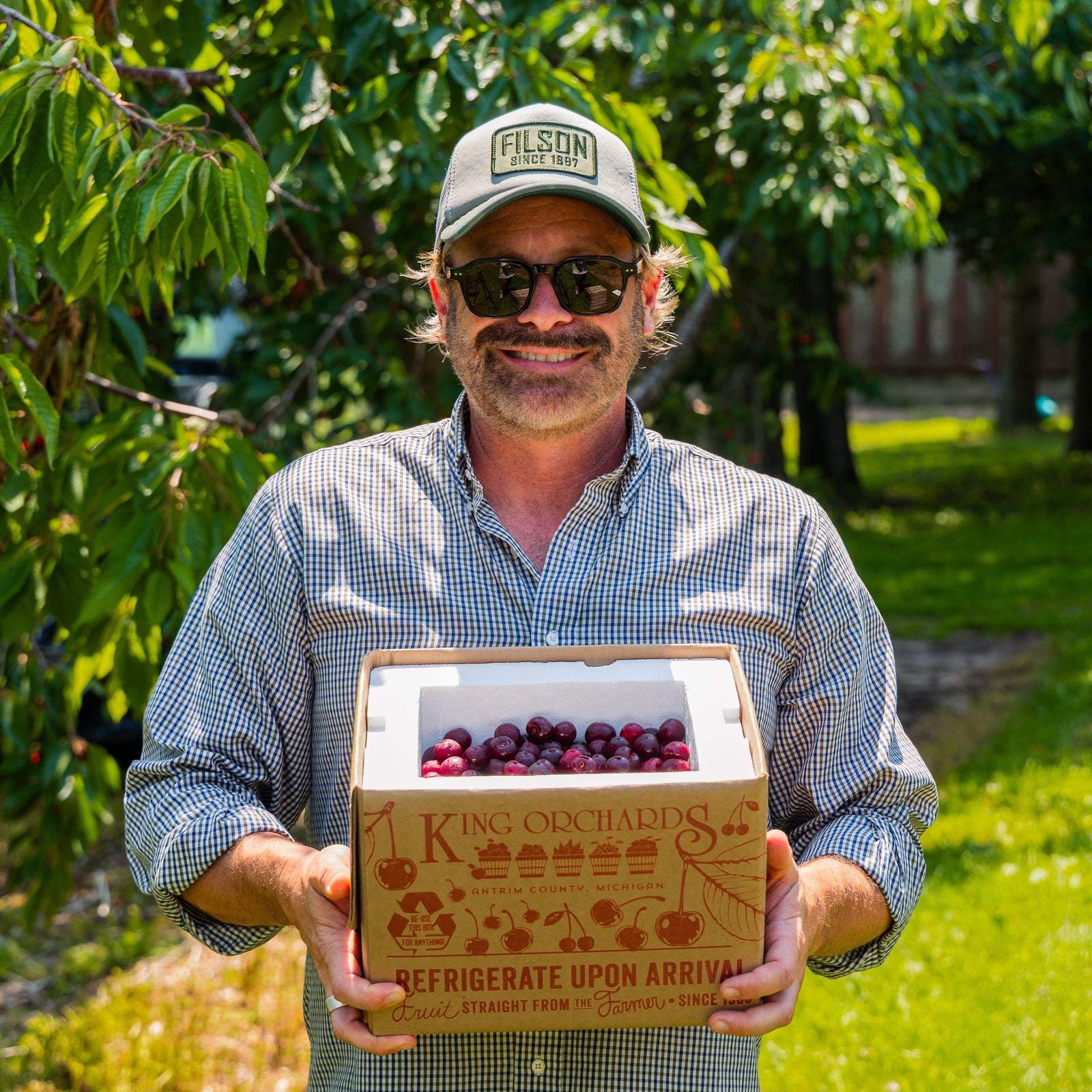 King Orchards Balaton Sour Cherries Fresh Dropship King Orchards 