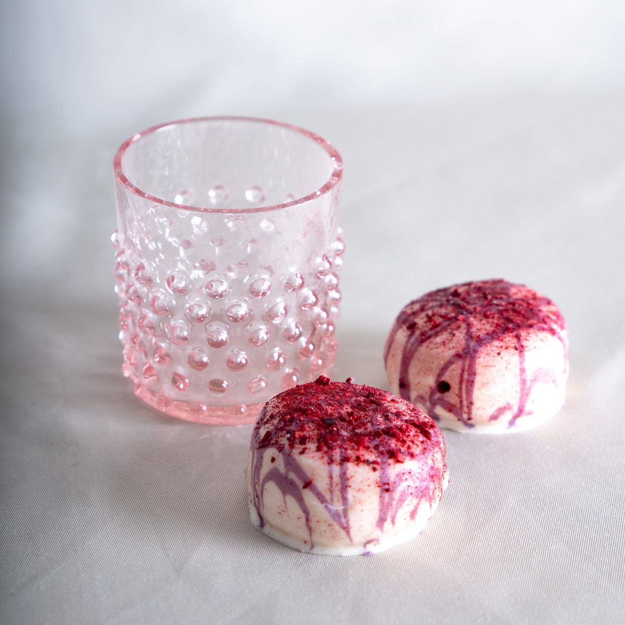 Klimchi Hobnail Glass Set of 4 Tabletop Klimchi Glassware 