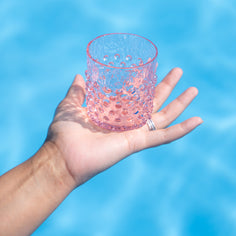 Klimchi Hobnail Glass Set of 4 Tabletop Klimchi Glassware 