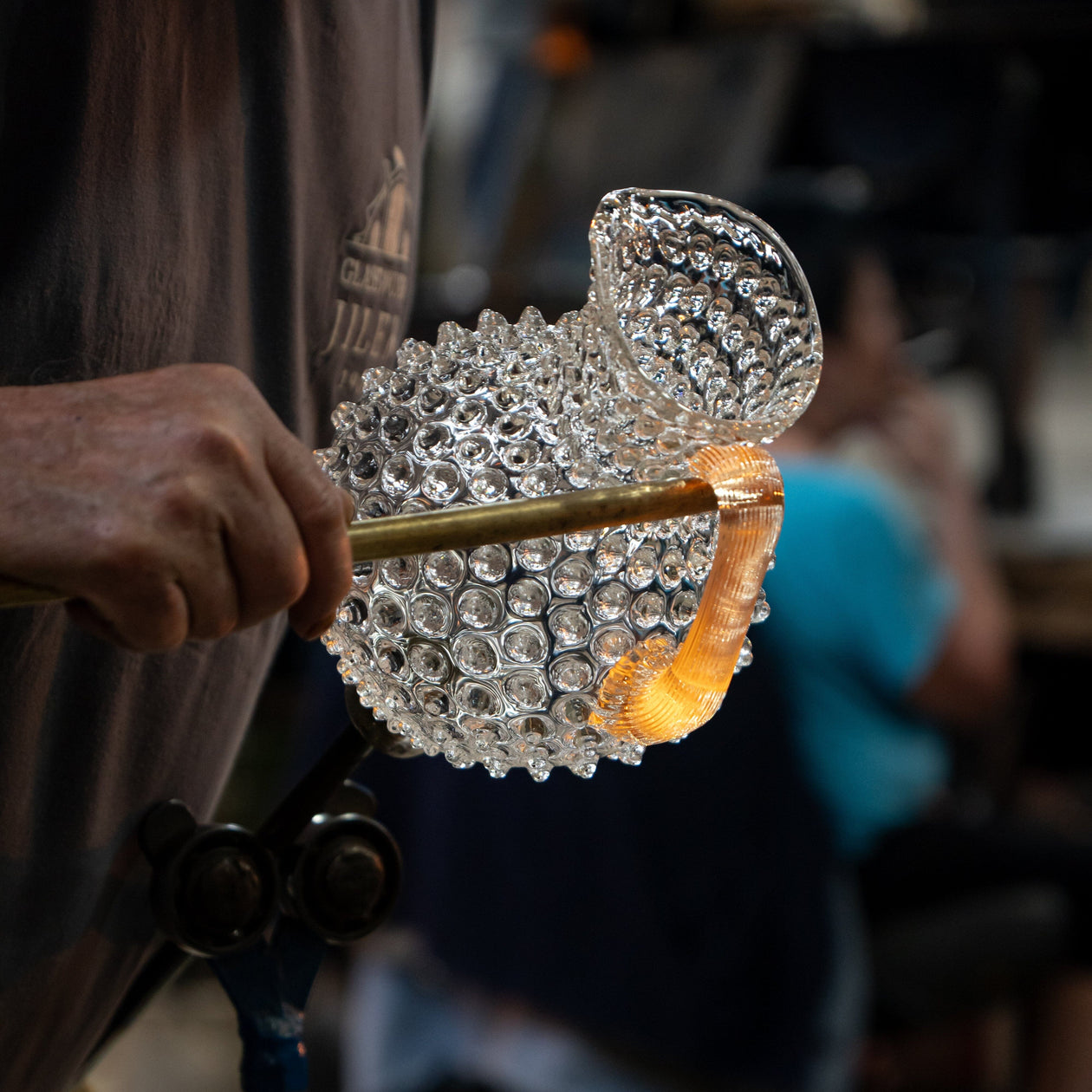 Klimchi Hobnail Jug Tabletop Klimchi Glassware 