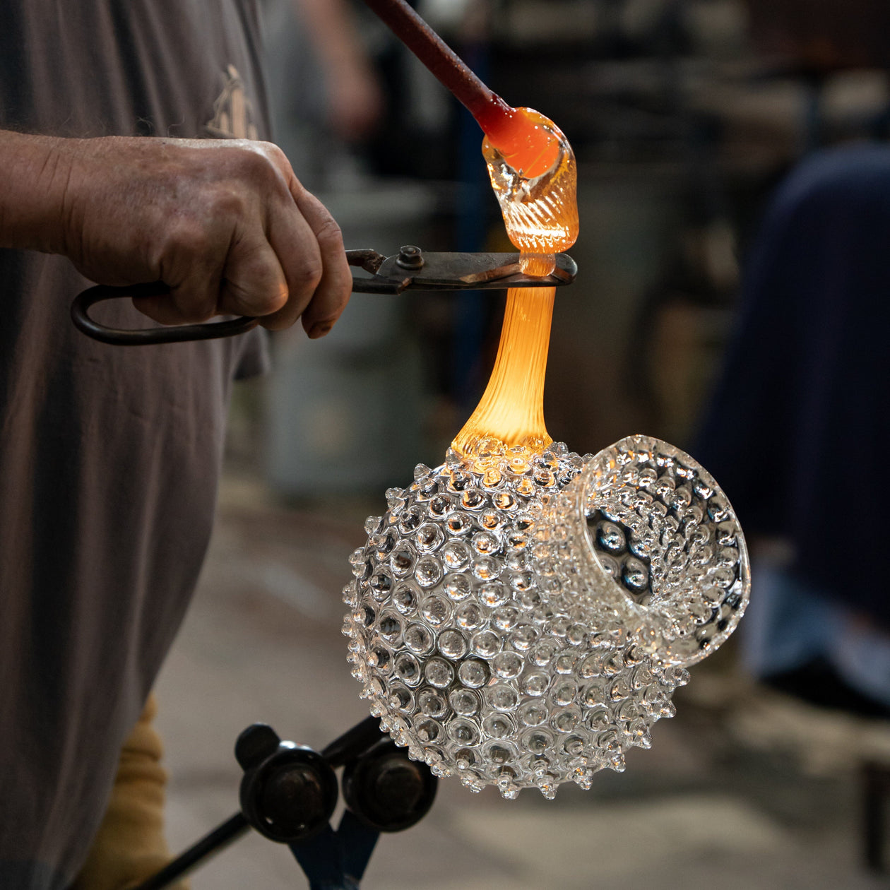 Klimchi Hobnail Jug Tabletop Klimchi Glassware 