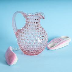 Klimchi Hobnail Jug Tabletop Klimchi Glassware 