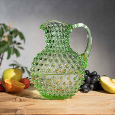 Klimchi Hobnail Jug Tabletop Klimchi Glassware 