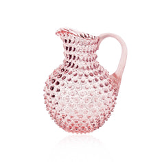 Klimchi Hobnail Jug Tabletop Klimchi Glassware Rosaline 