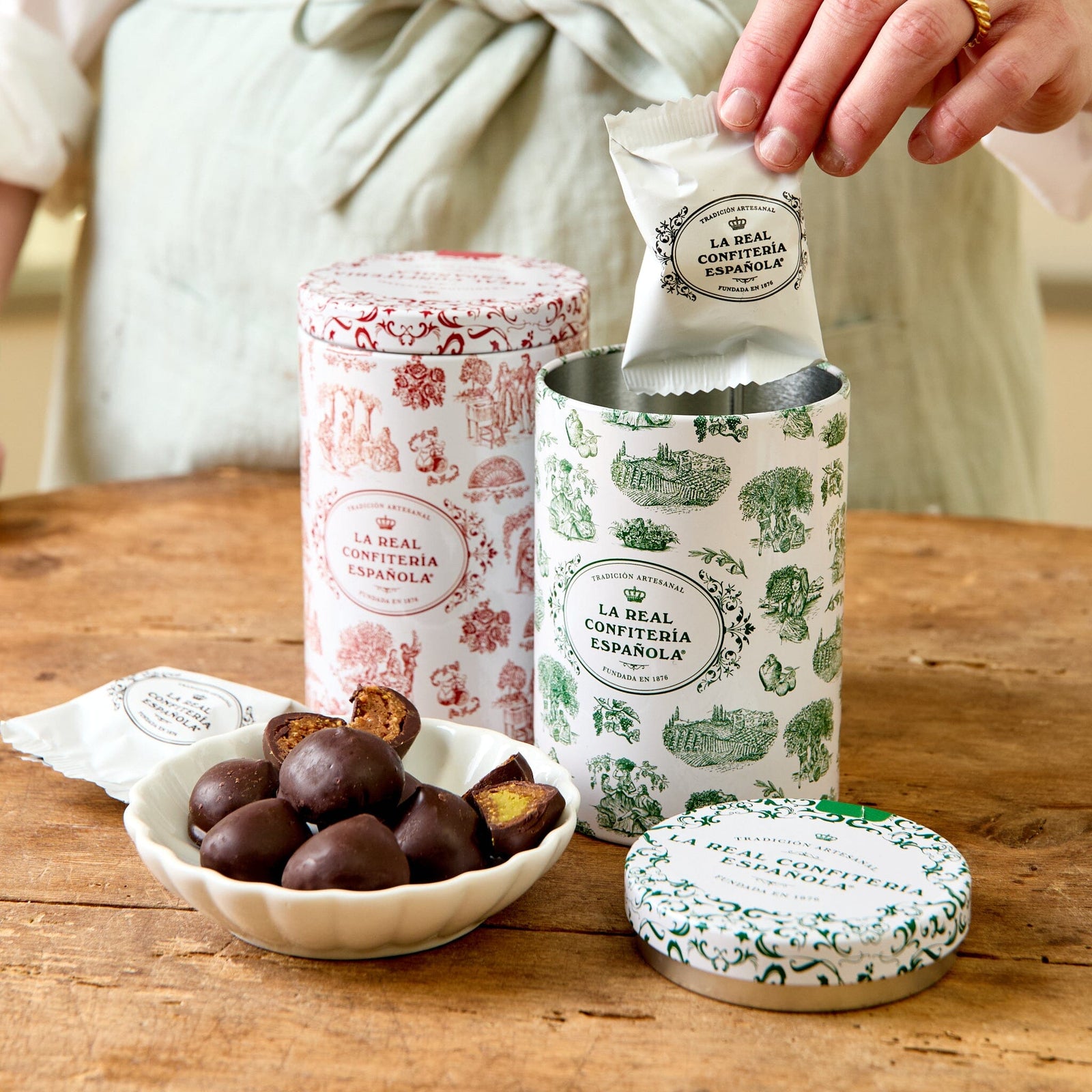 La Real Confitería Española Chocolate Fig Bonbons Pantry La Real Confiteria 