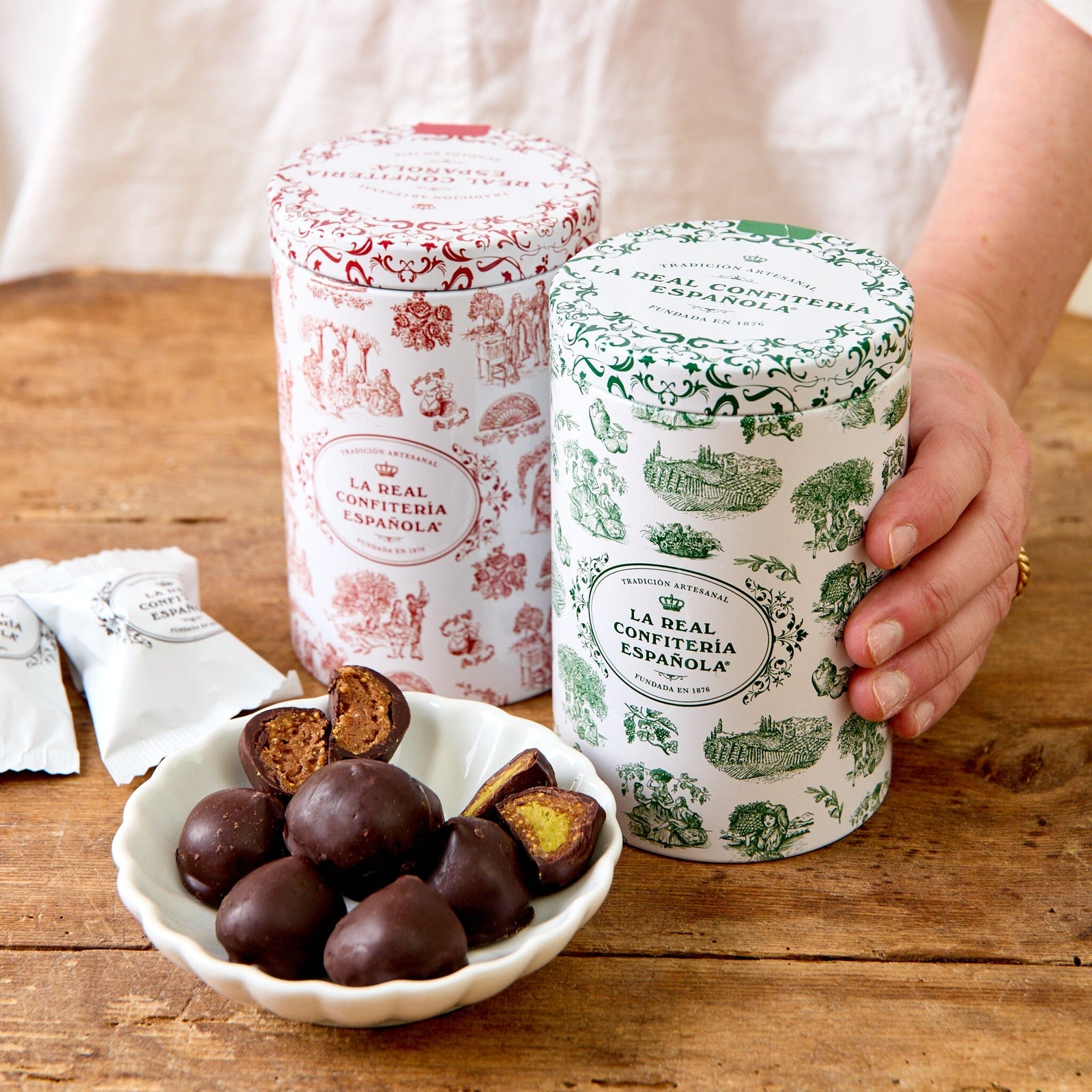 La Real Confitería Española Chocolate Fig Bonbons Pantry La Real Confiteria 