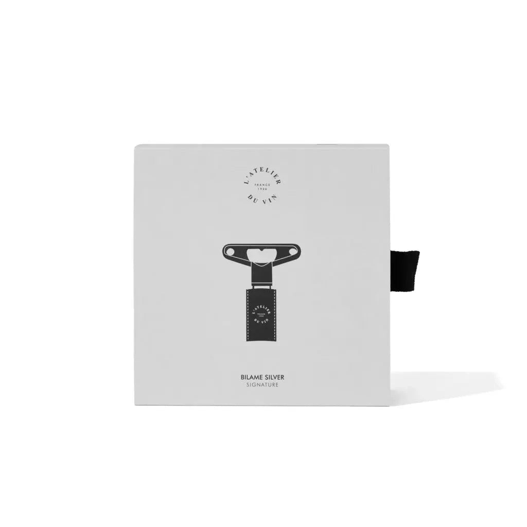 L'Atelier du Vin Bilame Silver Signature Two-Prong Opener Tabletop L'atelier du Vin 