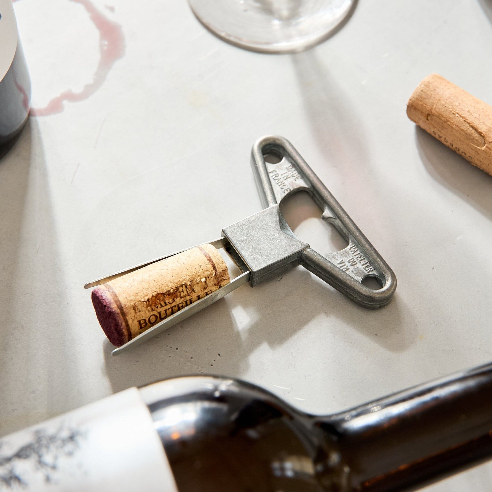 L’atelier du Vin Bilame Wine Opener with Leather Case Equipment L'atelier du Vin 