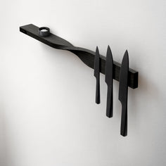 Lawa Twist Shelf Housewares Lawa Black 