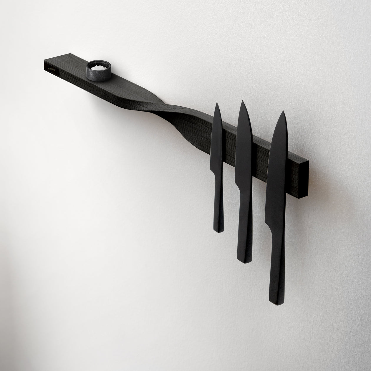 Lawa Twist Shelf Housewares Lawa Black 