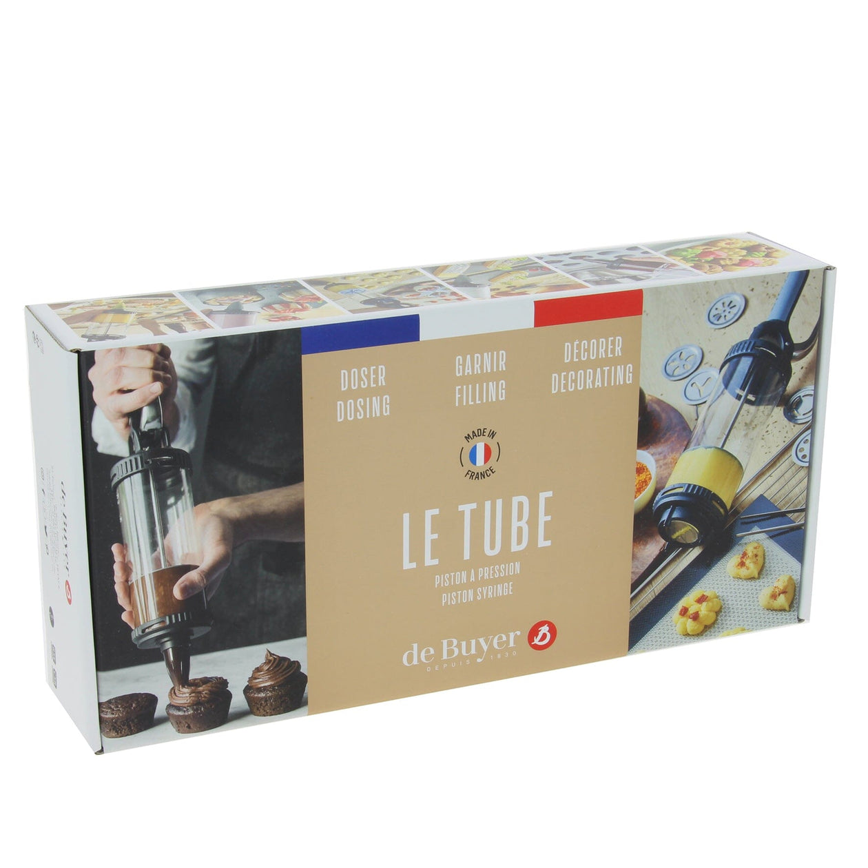 LE TUBE Decorating Tool 18-Piece Set de Buyer 