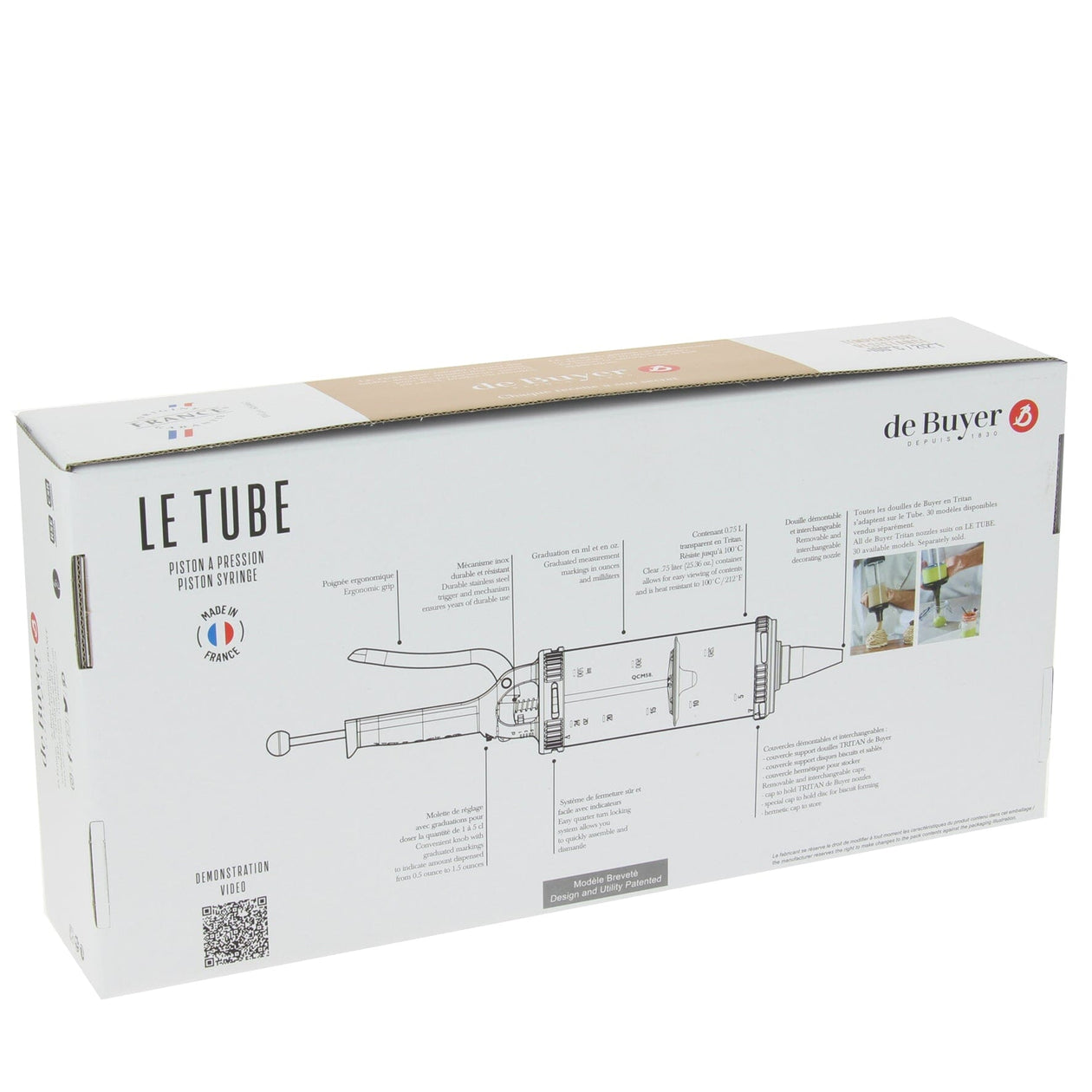 LE TUBE Decorating Tool 18-Piece Set de Buyer 