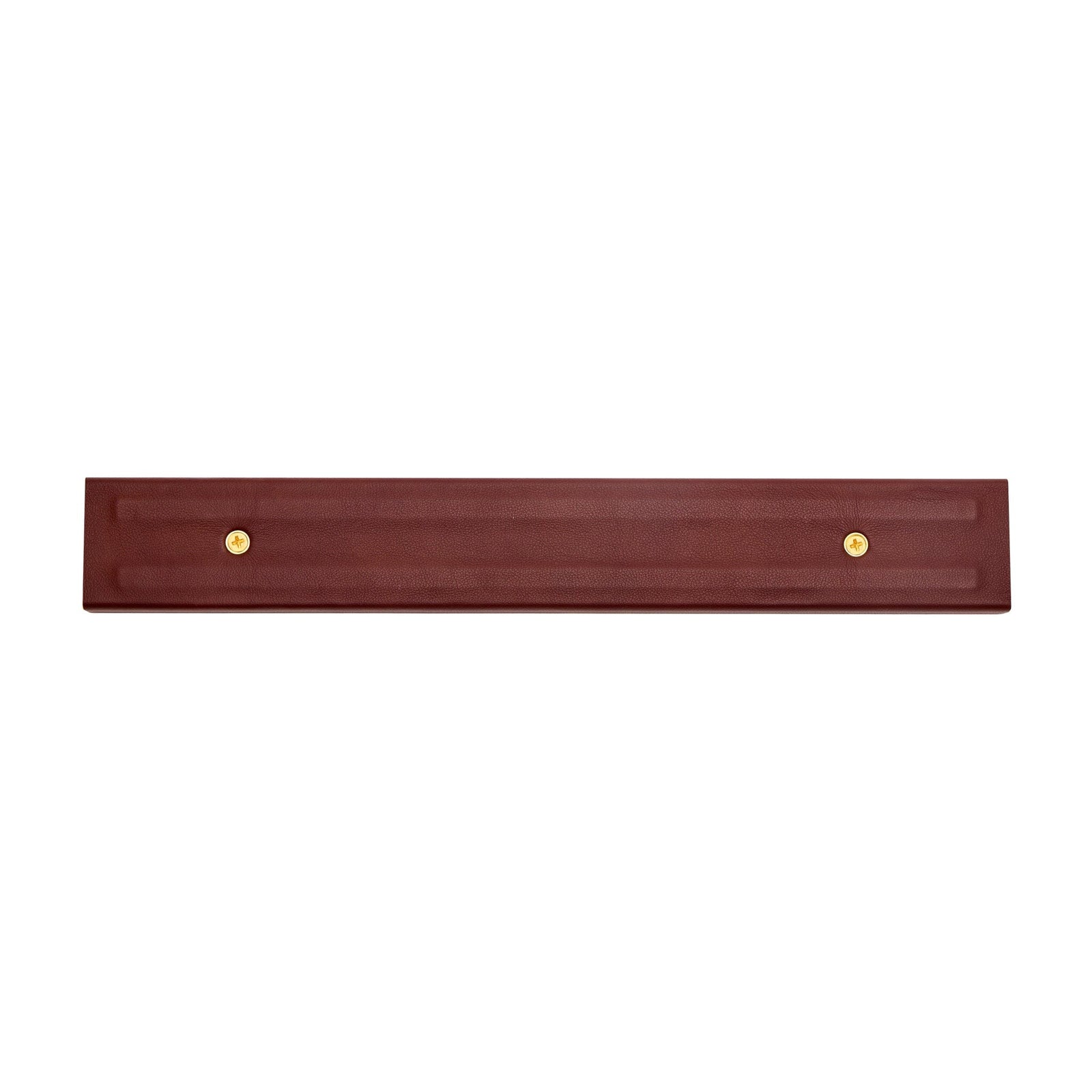 Leather Clad Magnetic Knife Rack - 5 colors Housewares BBorges Studio Nut Brown 