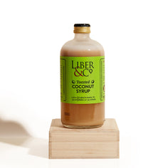 Liber & Co Toasted Coconut Syrup Pantry Liber Cocktails, LLC 