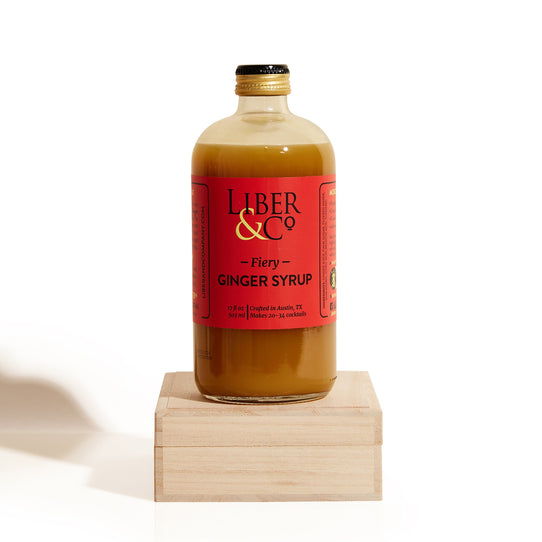 Liber & Co Toasted Fiery Ginger Syrup Pantry Liber Cocktails, LLC 