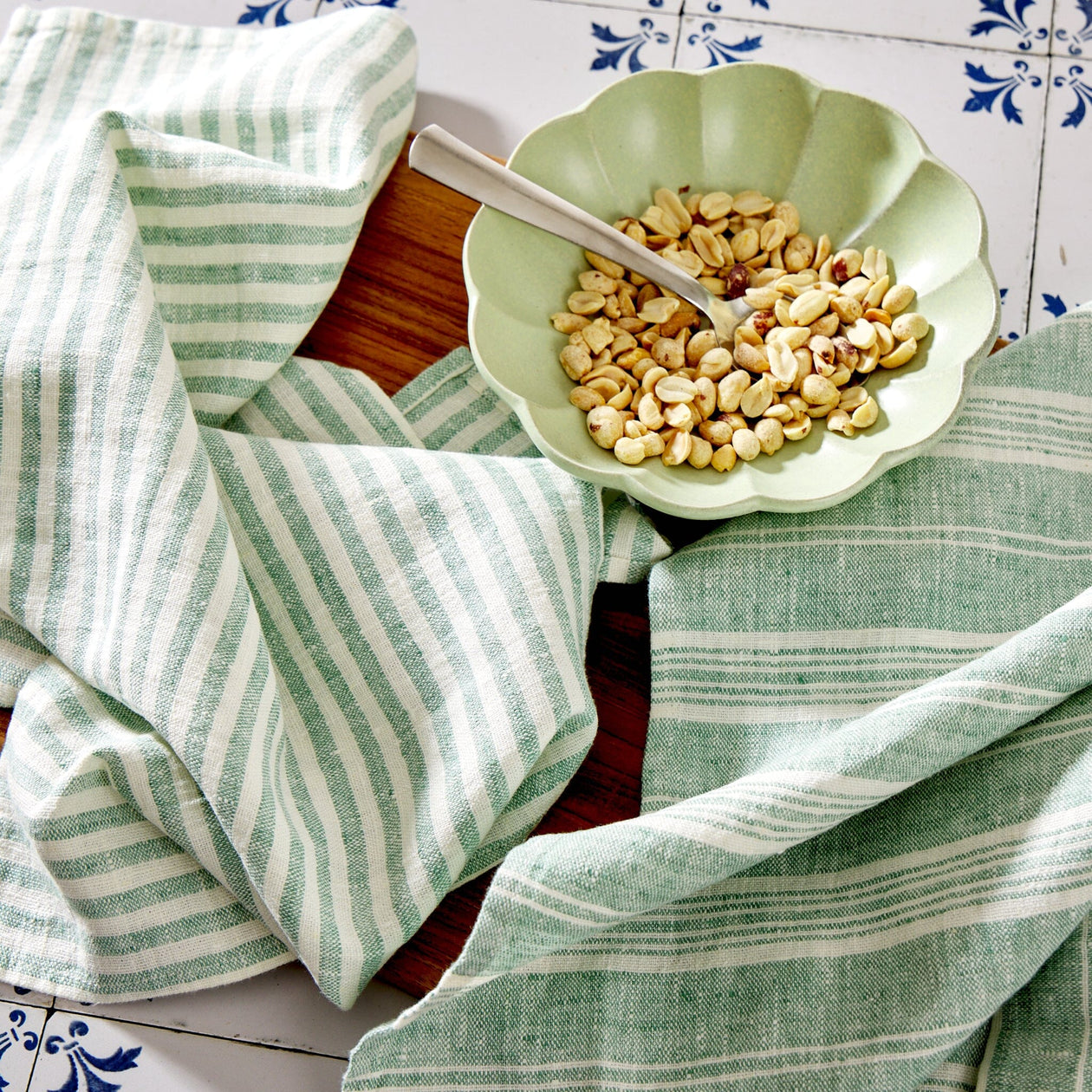 LinenMe Dish Towels – Set of 2 Soft Goods LinenMe Aquafoam 