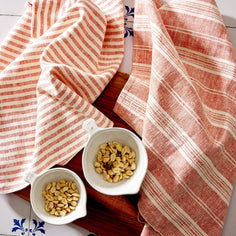 LinenMe Dish Towels – Set of 2 Soft Goods LinenMe Brick 