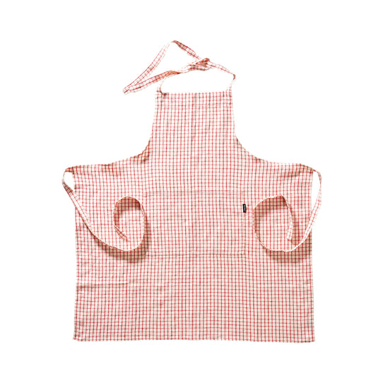 LinenMe Linen Apron Soft Goods LinenMe Red 