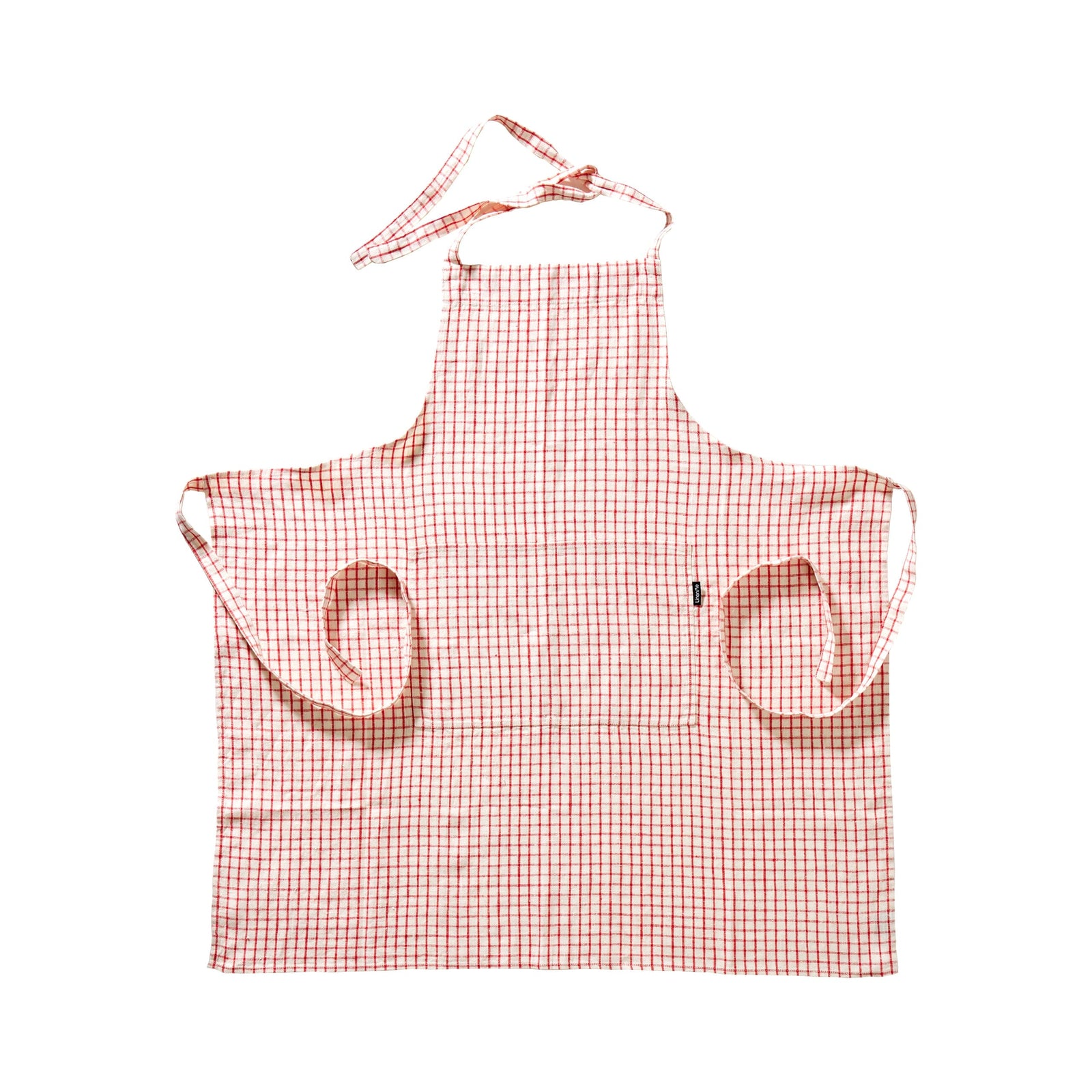 LinenMe Linen Apron Soft Goods LinenMe Red 