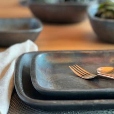 Longpi Pottery Dinner Plate - Small Plates Verve Culture 
