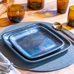Longpi Pottery Dinner Plate - Small Plates Verve Culture 