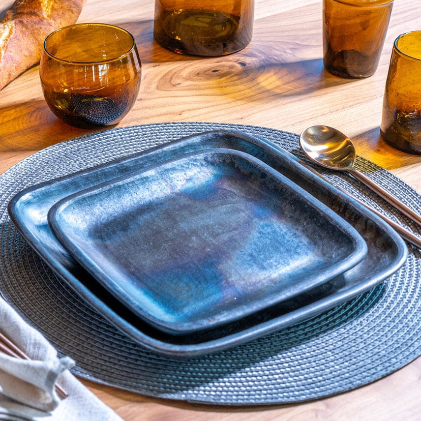 Longpi Pottery Dinner Plate - Small Plates Verve Culture 